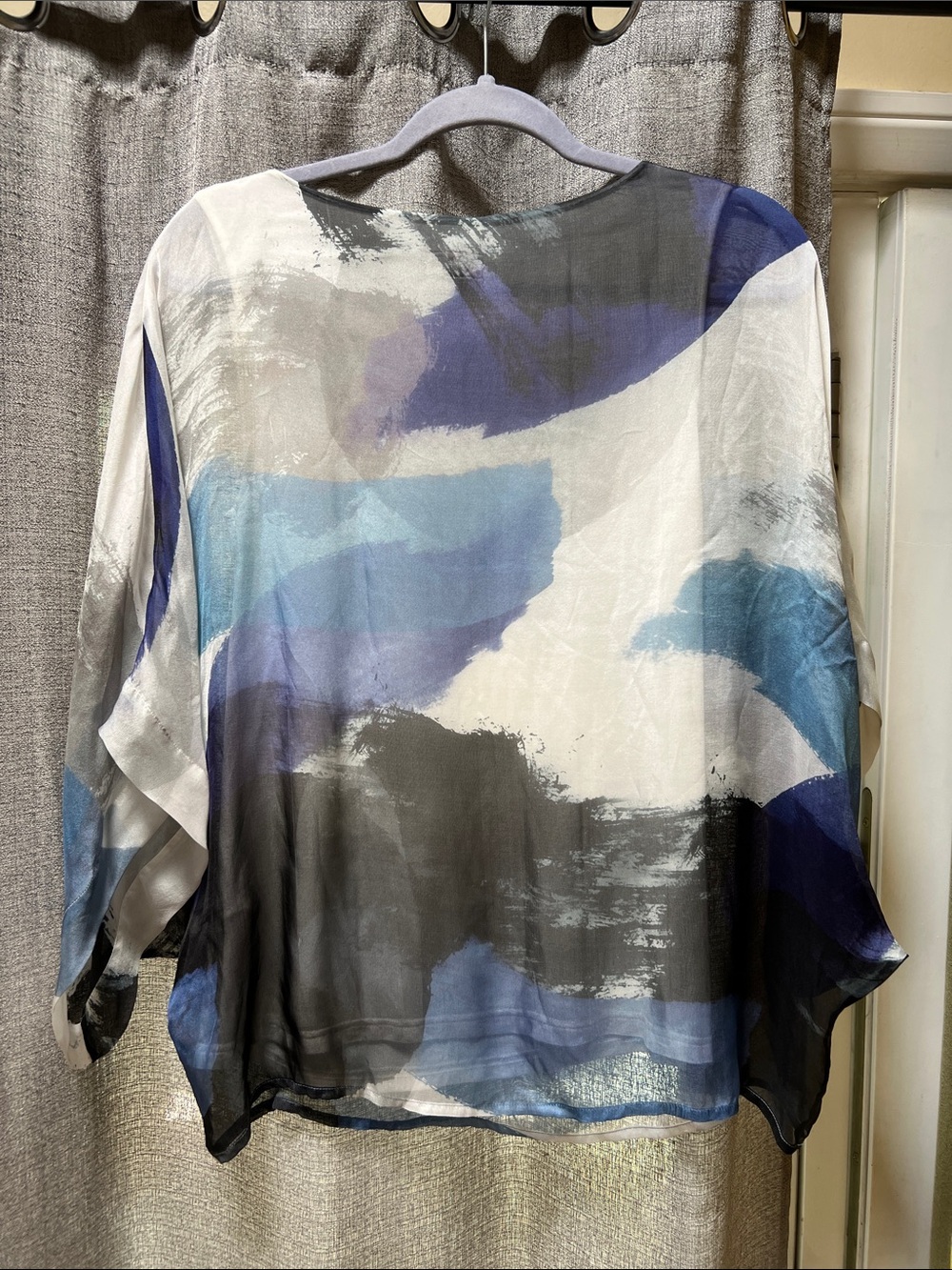 Phase Eight Silk Kaftan Top View 4